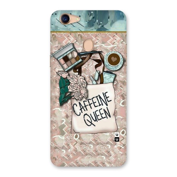 Caffeine Queen Back Case for Oppo F5 Youth